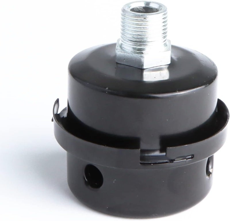 varlty 3/8" Male Thread Diameter (0.63in / 16mm) Air Compressor Silencer & Filter, Metal Air Compressor Intake Filter, Sound Muffler & Silencer, Air Compressor Replacement Parts - Image 3